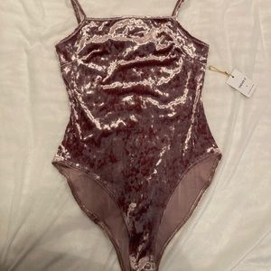 NWT Mauve Bodysuit Forever 21